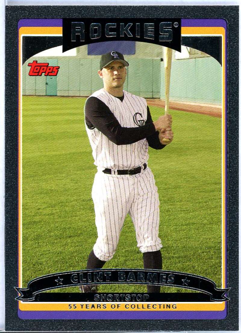 Clint Barmes Card 2006 Topps Black #10 Image 1