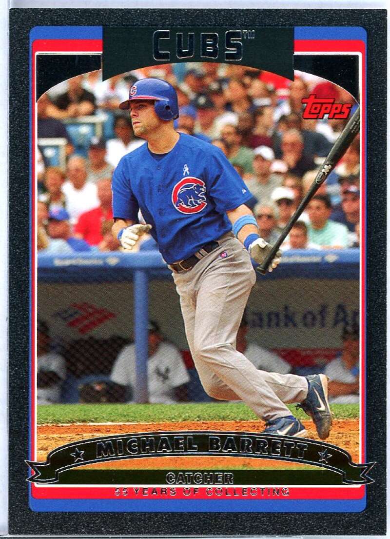 Michael Barrett Card 2006 Topps Black #11 Image 1