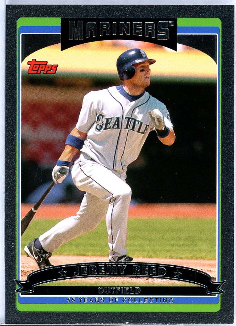 Jeremy Reed Card 2006 Topps Black #19 Image 1