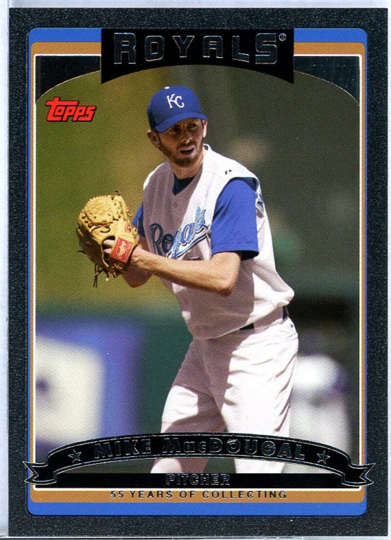 Mike MacDougal Card 2006 Topps Black #32 Image 1