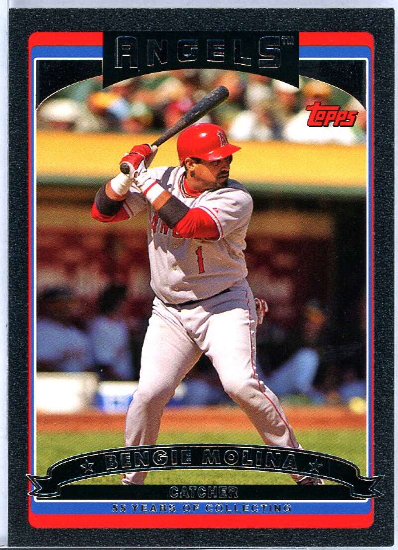 Bengie Molina Card 2006 Topps Black #38 Image 1