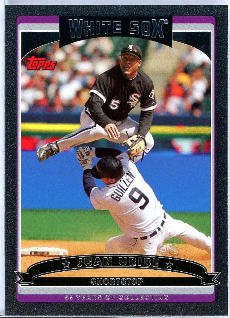 Juan Uribe Card 2006 Topps Black #51 Image 1