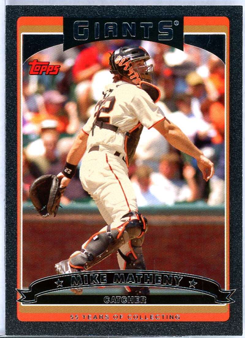 Mike Matheny Card 2006 Topps Black #54 Image 1