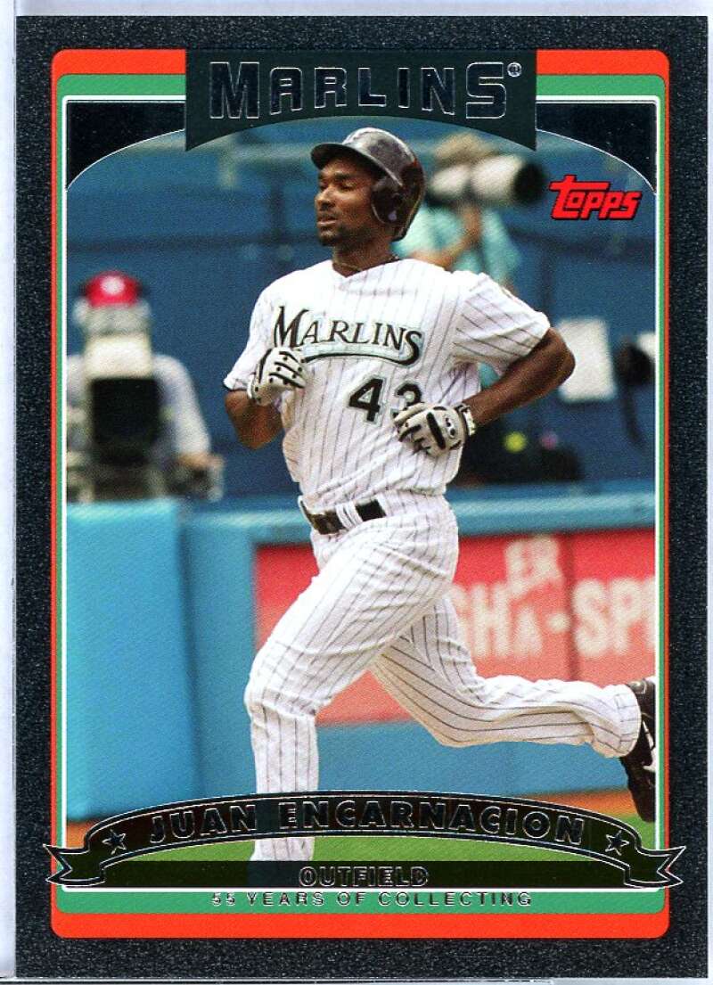 Juan Encarnacion Card 2006 Topps Black #64 Image 1