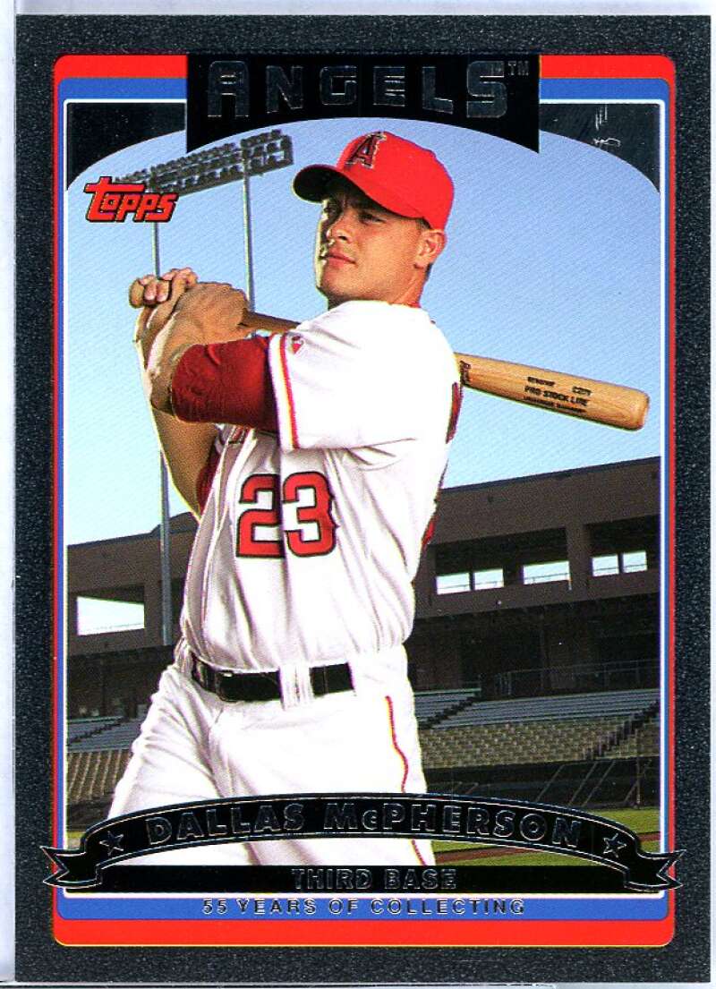 Dallas McPherson Card 2006 Topps Black #77 Image 1