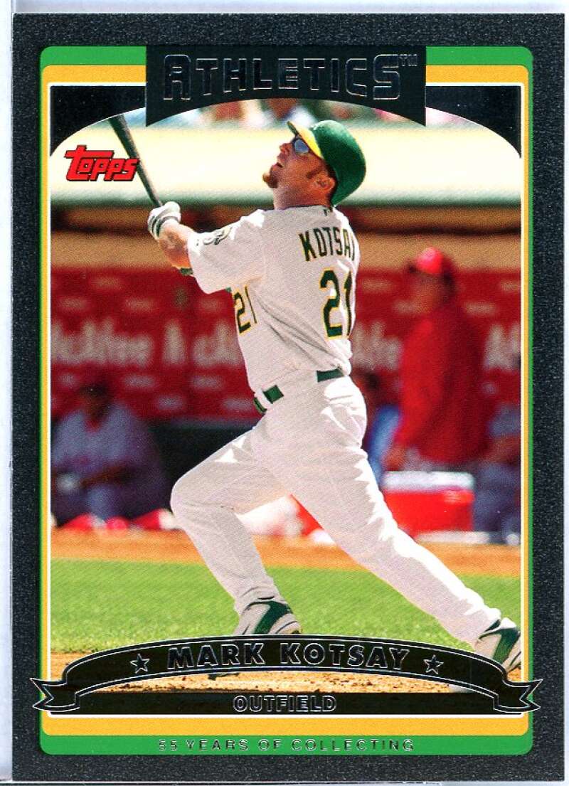 Mark Kotsay Card 2006 Topps Black #79 Image 1