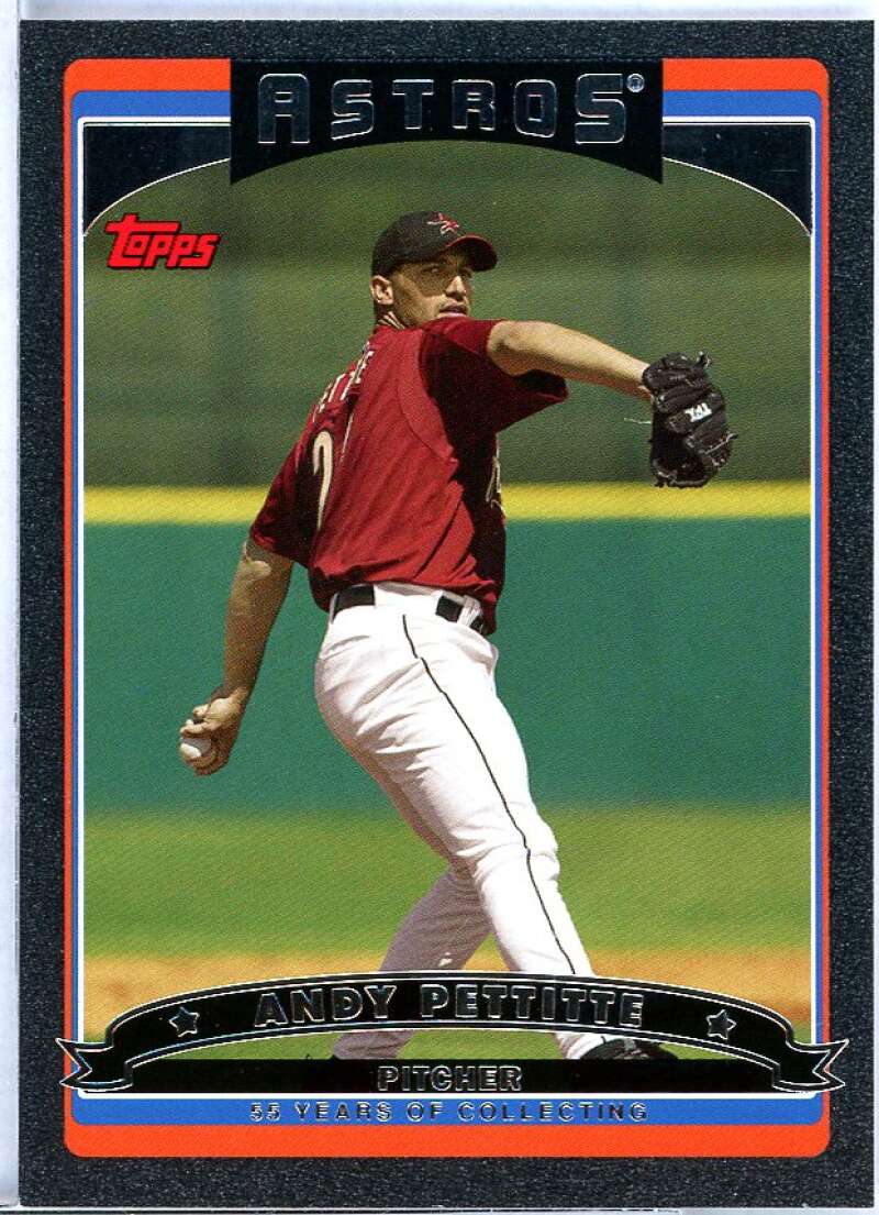 Andy Pettitte Card 2006 Topps Black #95 Image 1