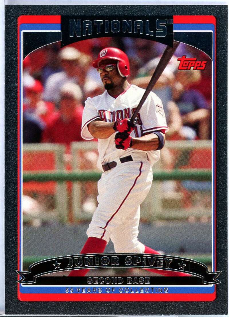 Junior Spivey Card 2006 Topps Black #103 Image 1