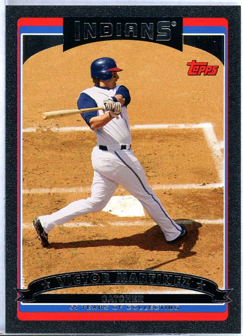 Victor Martinez Card 2006 Topps Black #105 Image 1