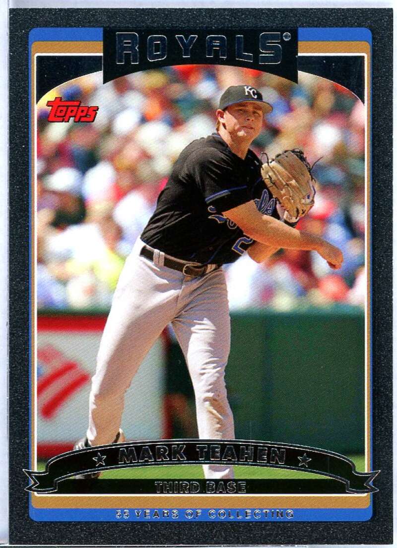 Mark Teahen Card 2006 Topps Black #107 Image 1