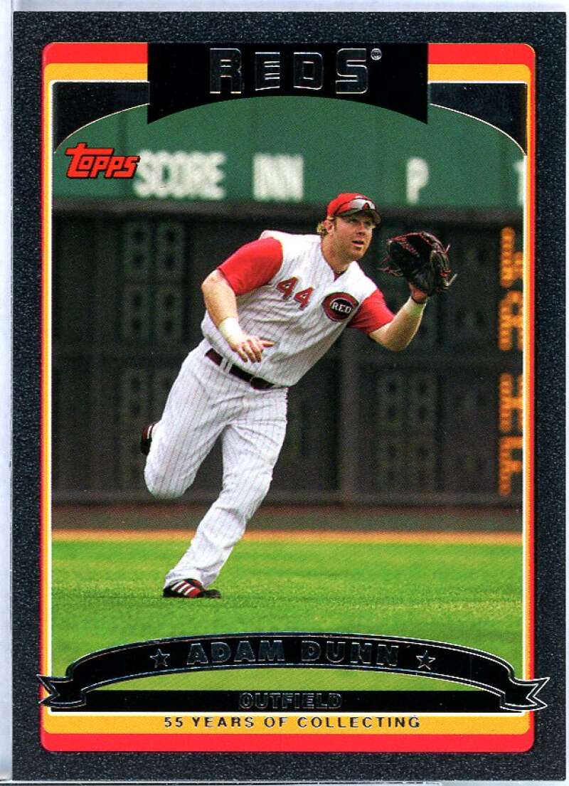 Adam Dunn Card 2006 Topps Black #115 Image 1