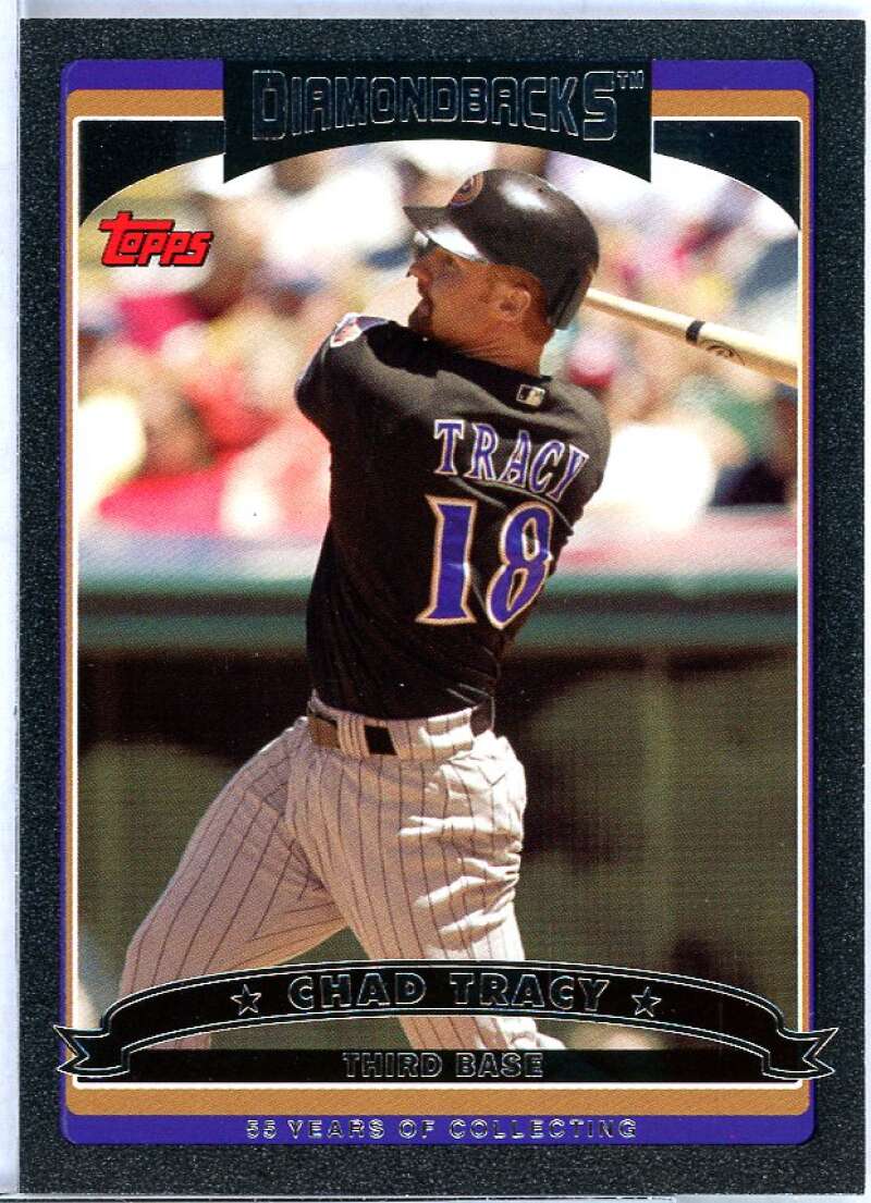 Chad Tracy Card 2006 Topps Black #118 Image 1