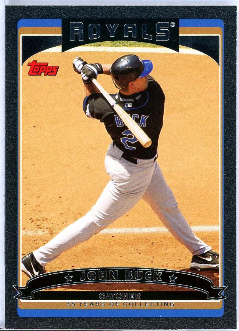 John Buck Card 2006 Topps Black #126 Image 1