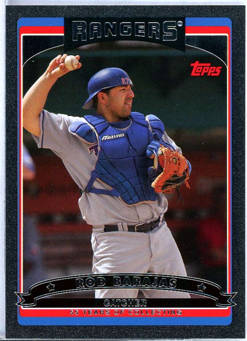 Rod Barajas Card 2006 Topps Black #131 Image 1