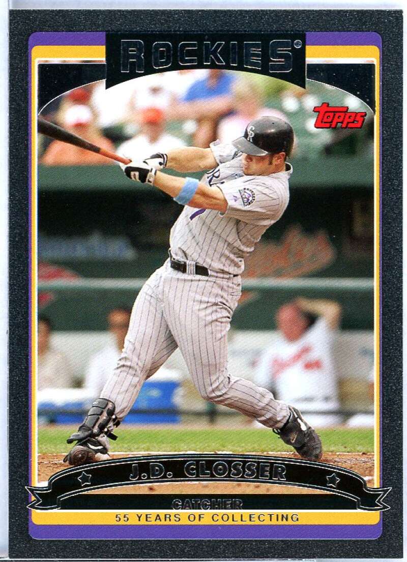 J.D. Closser Card 2006 Topps Black #133 Image 1