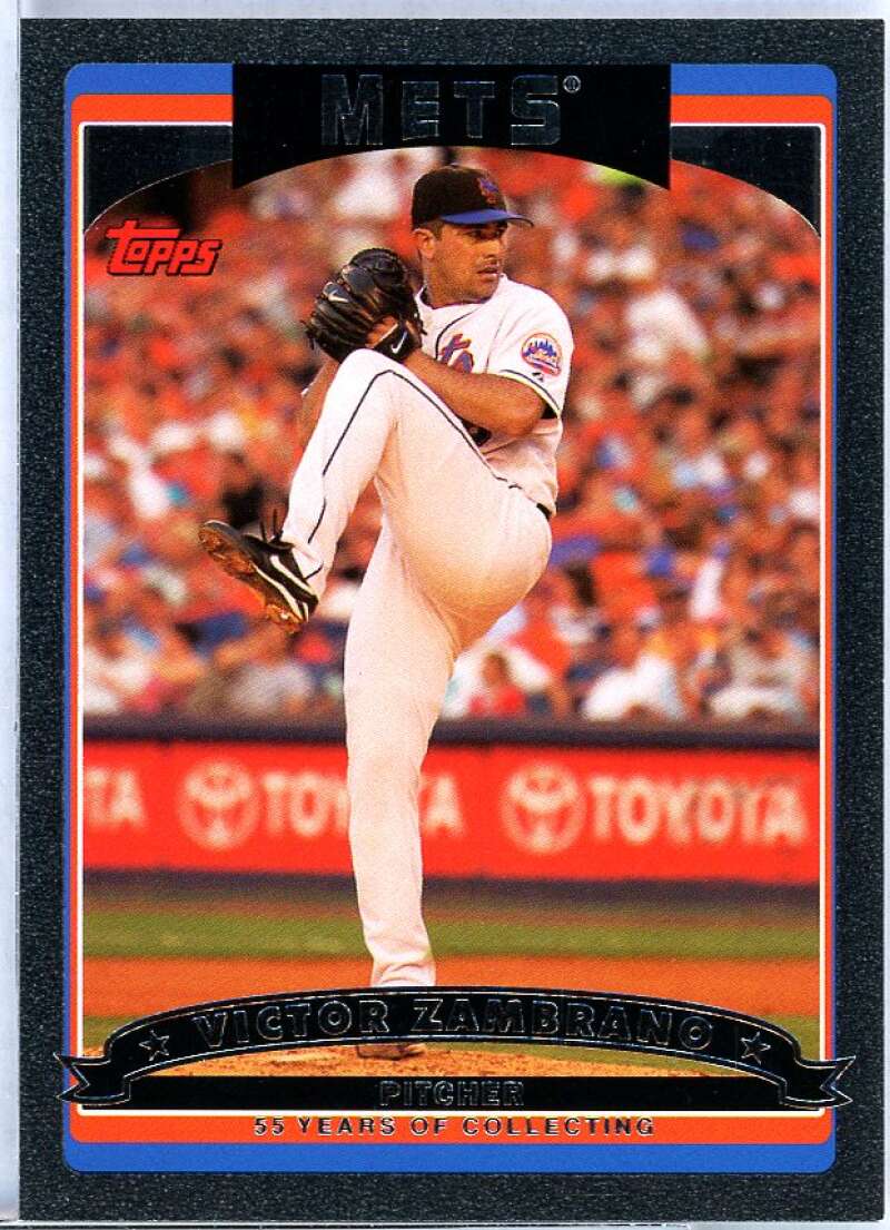 Victor Zambrano Card 2006 Topps Black #137 Image 1