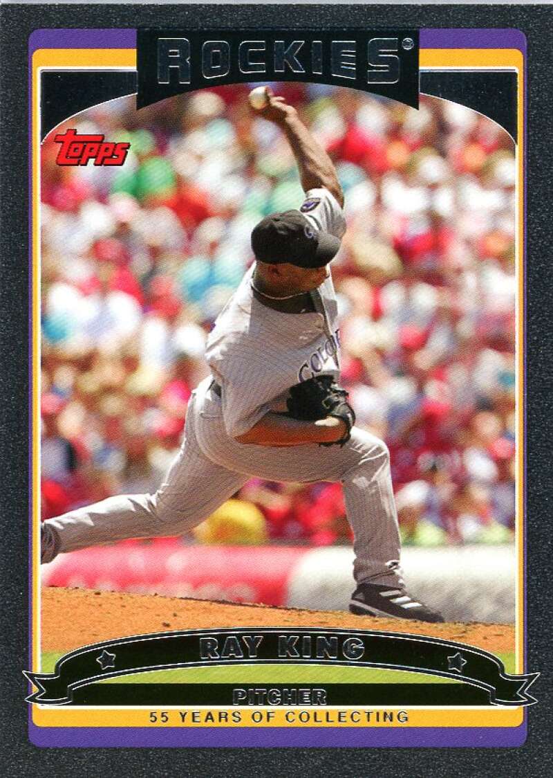 Ray King Card 2006 Topps Black #153 Image 1