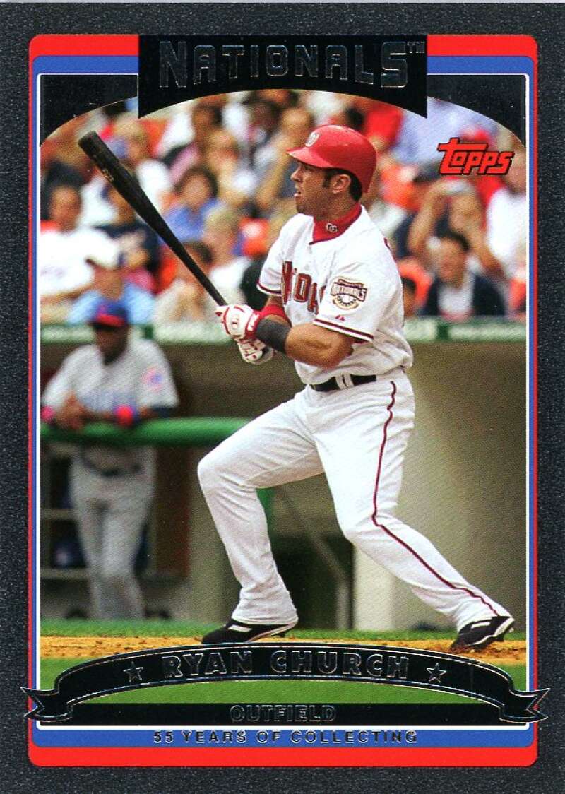 Ryan Church Card 2006 Topps Black #154 Image 1