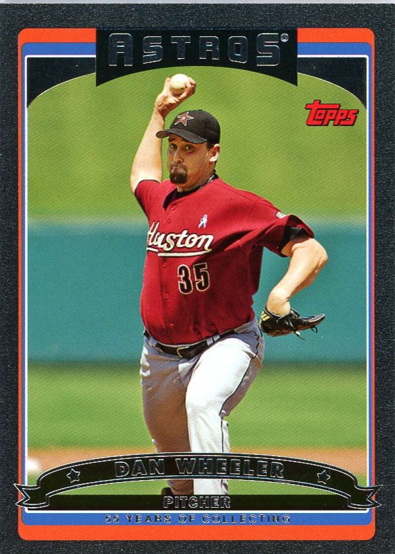 Dan Wheeler Card 2006 Topps Black #156 Image 1