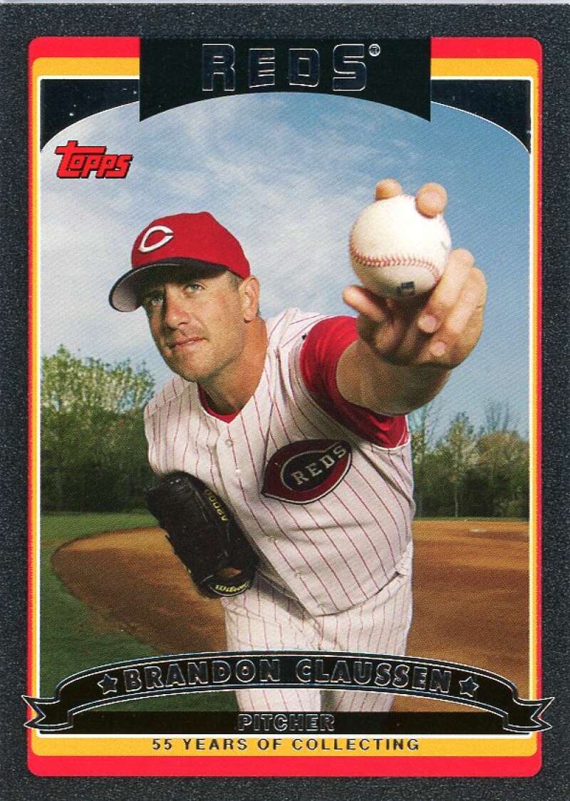 Brandon Claussen Card 2006 Topps Black #159 Image 1