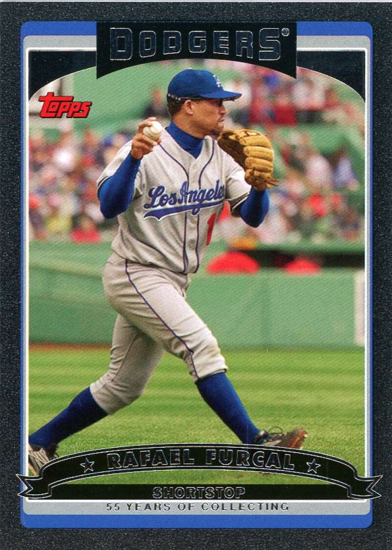 Rafael Furcal Card 2006 Topps Black #162 Image 1