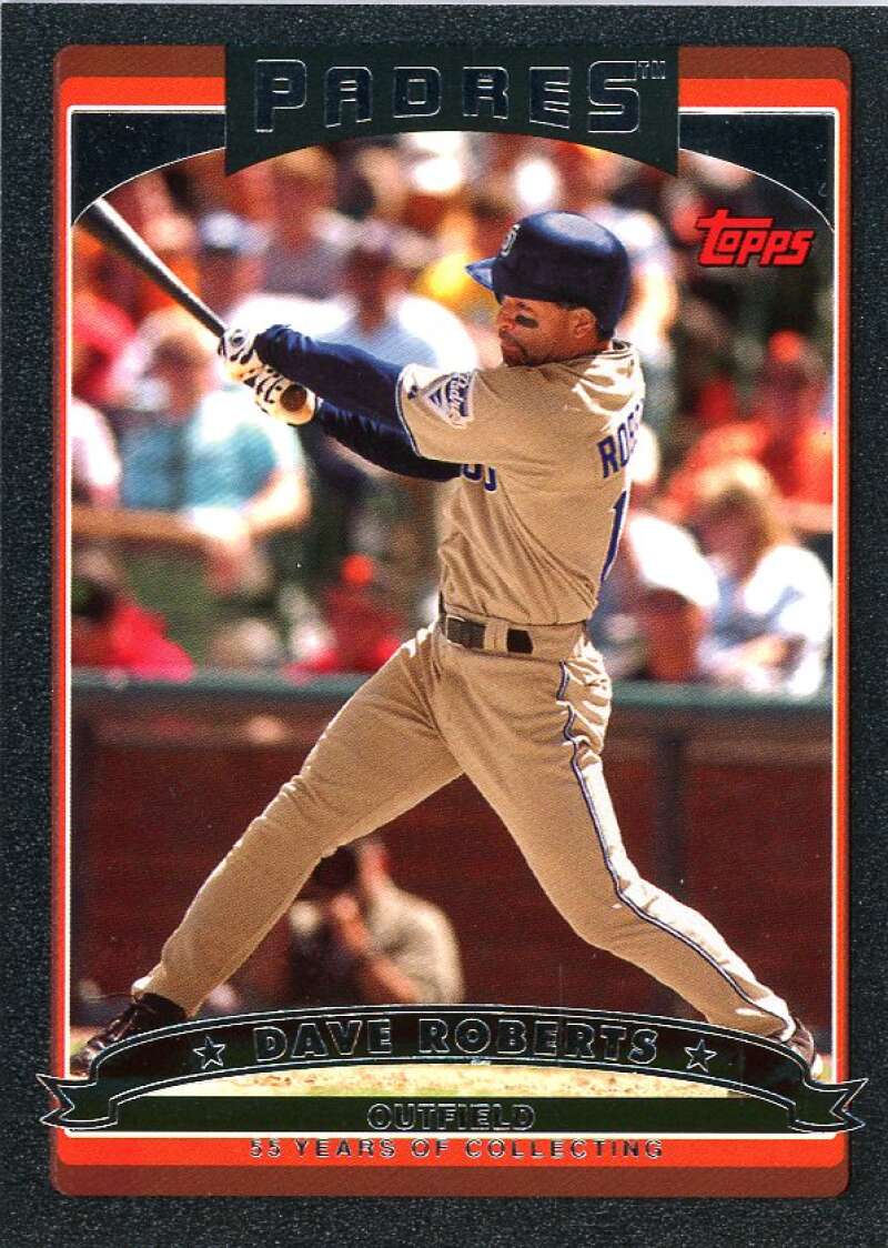 Dave Roberts Card 2006 Topps Black #166 Image 1