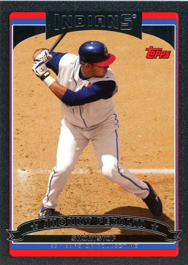 Jhonny Peralta Card 2006 Topps Black #169 Image 1