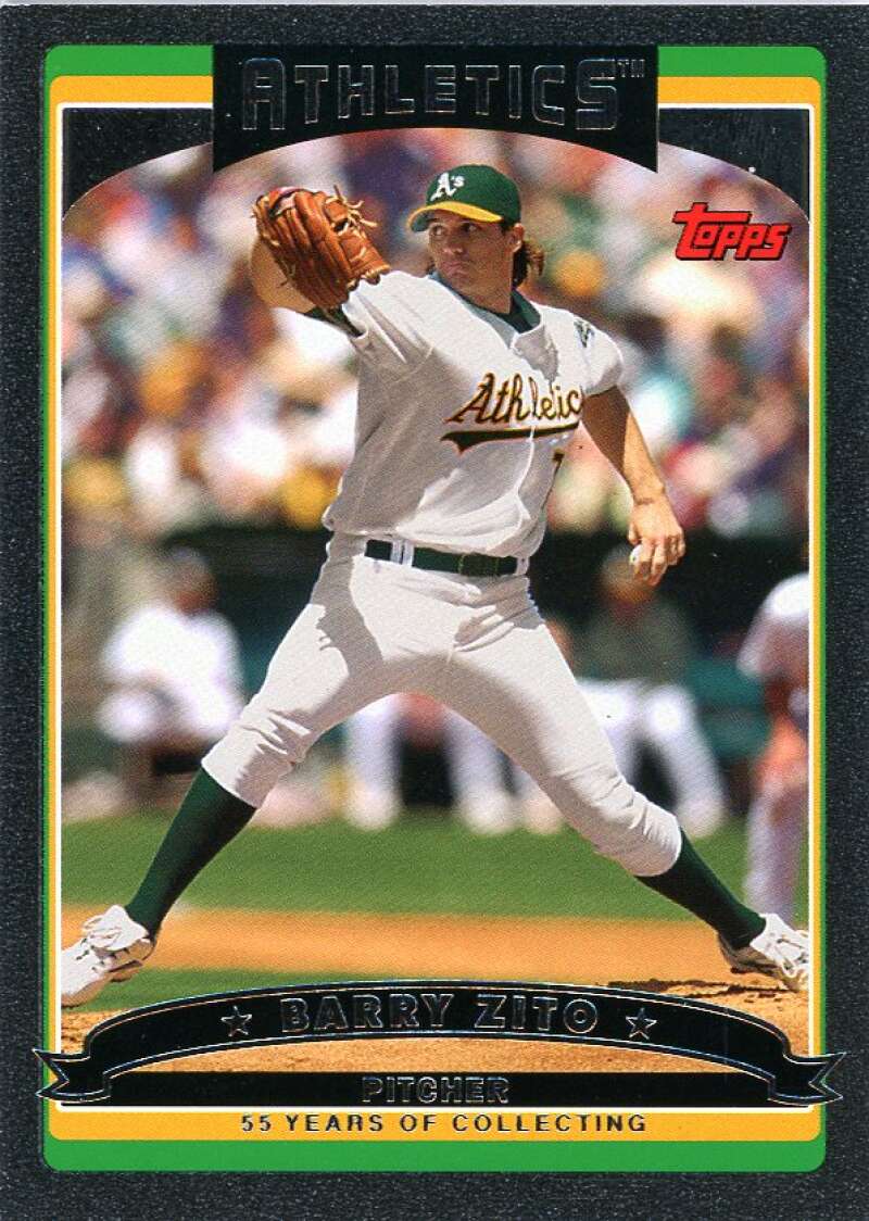 Barry Zito Card 2006 Topps Black #178 Image 1