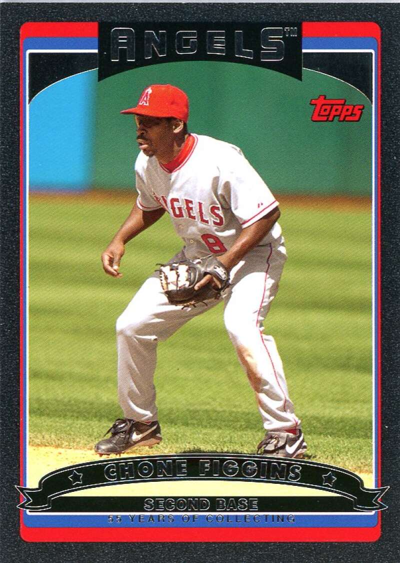 Chone Figgins Card 2006 Topps Black #181 Image 1