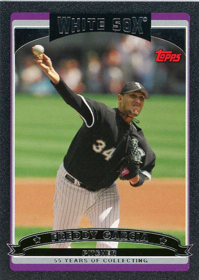 Freddy Garcia Card 2006 Topps Black #191 Image 1