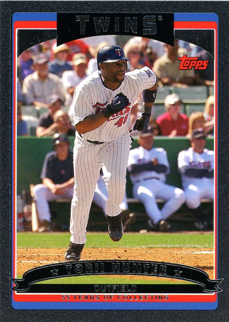 Torii Hunter Card 2006 Topps Black #194 Image 1