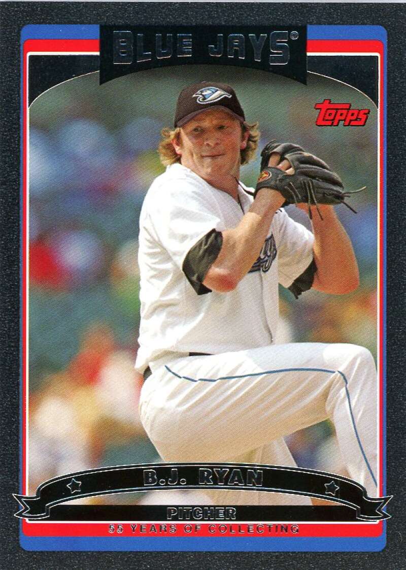 B.J. Ryan Card 2006 Topps Black #208 Image 1