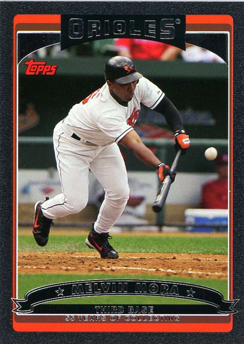 Melvin Mora Card 2006 Topps Black #211 Image 1