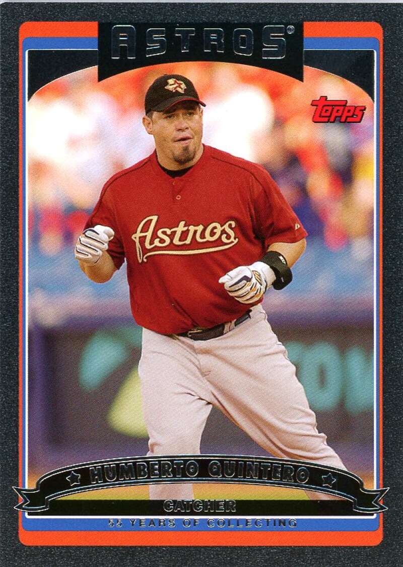 Humberto Quintero Card 2006 Topps Black #223 Image 1