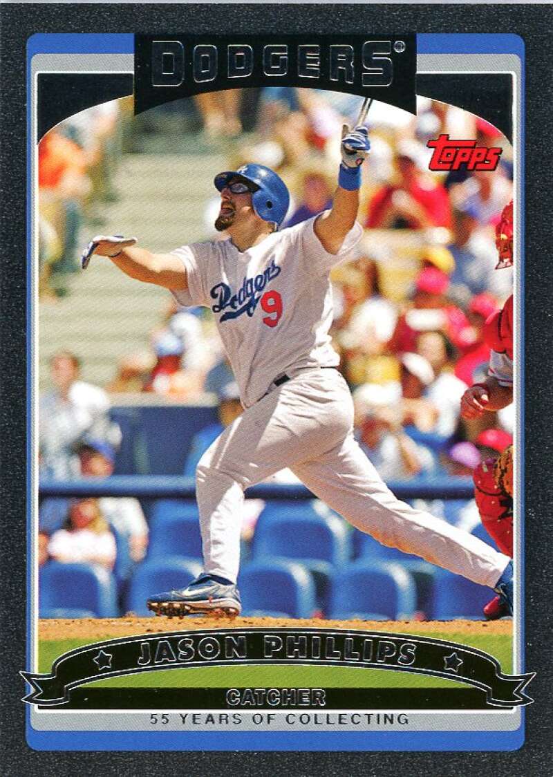 Jason Phillips Card 2006 Topps Black #233 Image 1