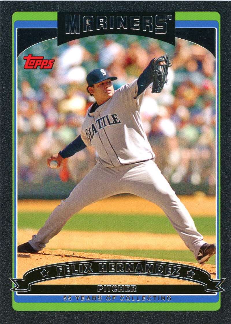 Felix Hernandez Card 2006 Topps Black #242 Image 1