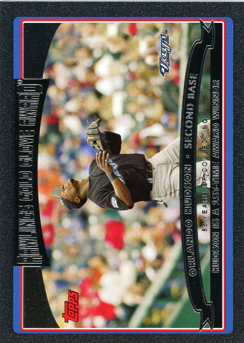 Orlando Hudson Card 2006 Topps Black #245 Image 1