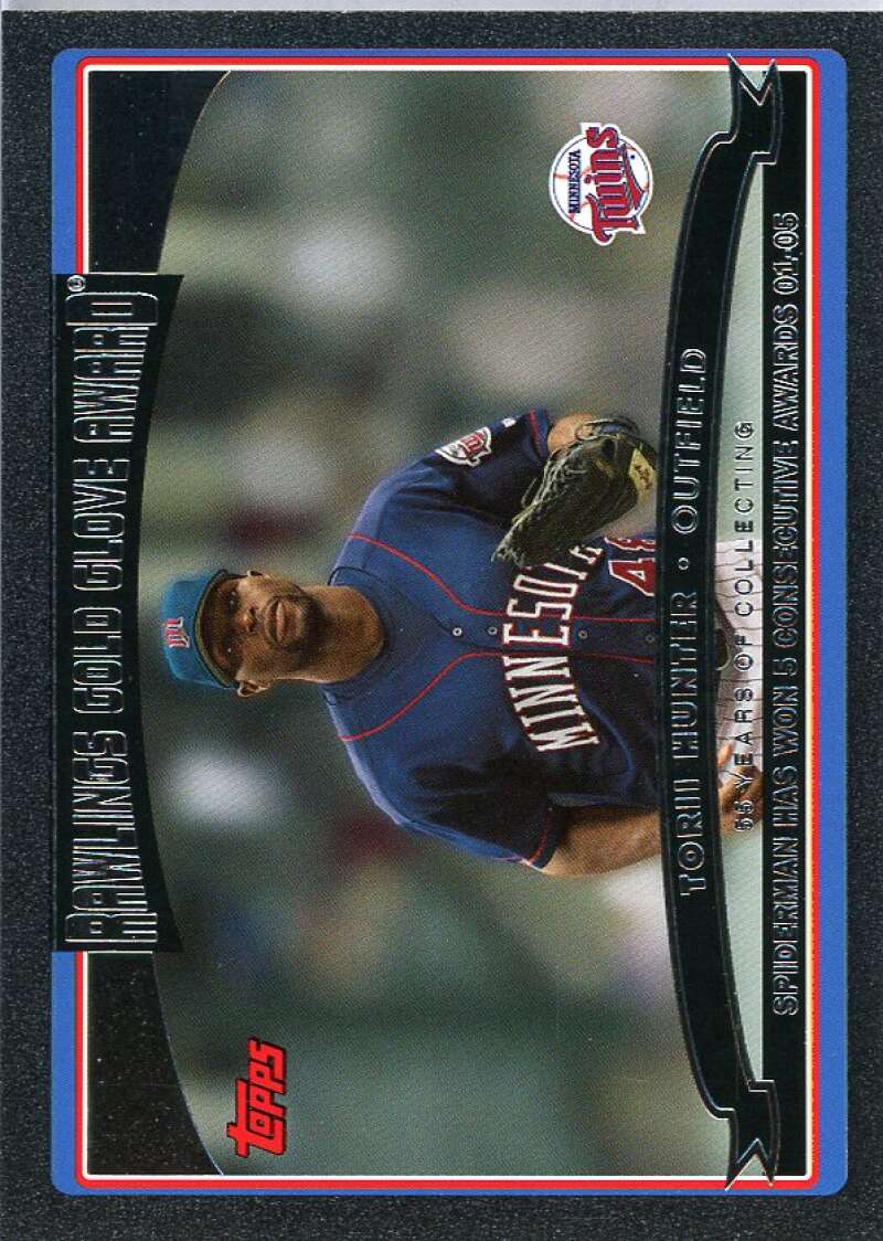 Torii Hunter Card 2006 Topps Black #248 Image 1