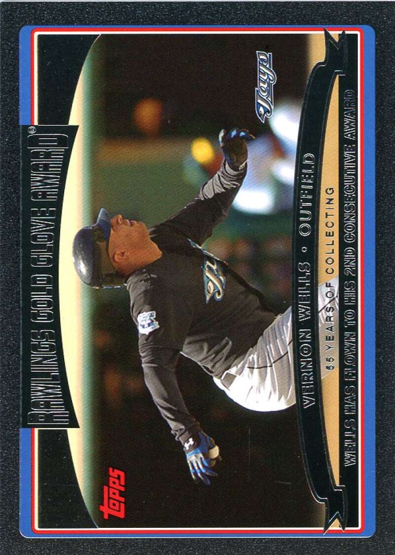 Vernon Wells Card 2006 Topps Black #249 Image 1