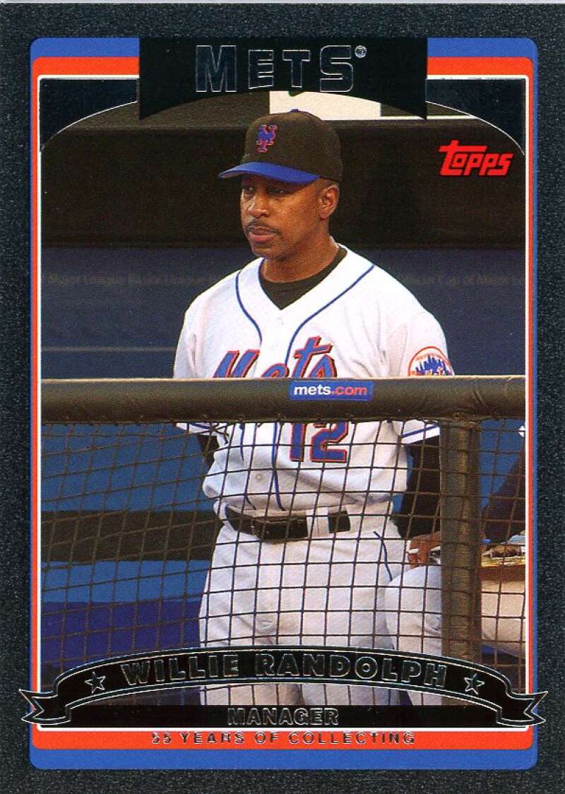 Willie Randolph Card 2006 Topps Black #283 Image 1