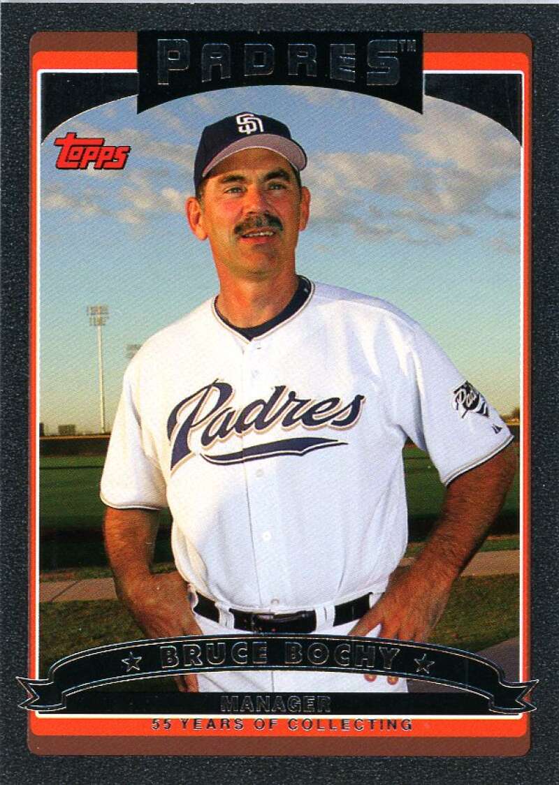 Bruce Bochy Card 2006 Topps Black #288 Image 1