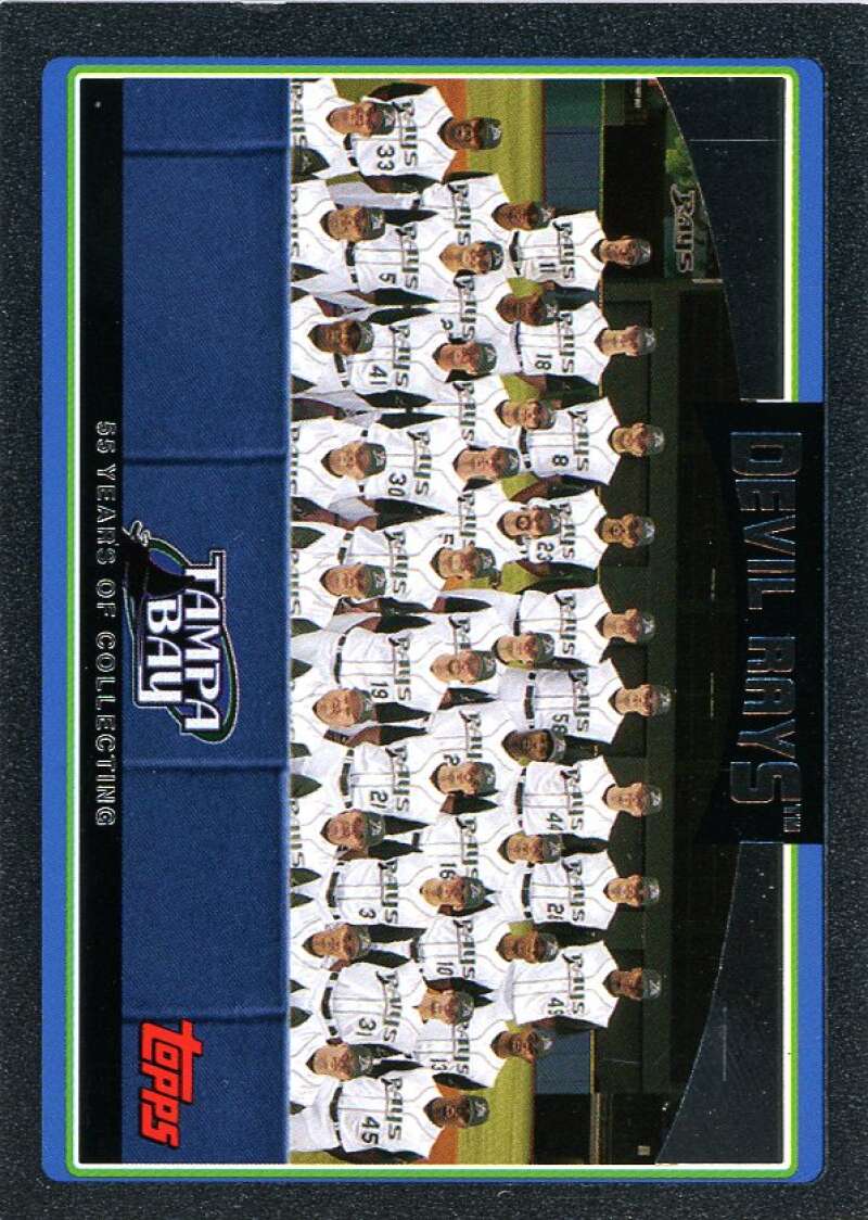 Tampa Bay Devil Rays Card 2006 Topps Black #292 Image 1