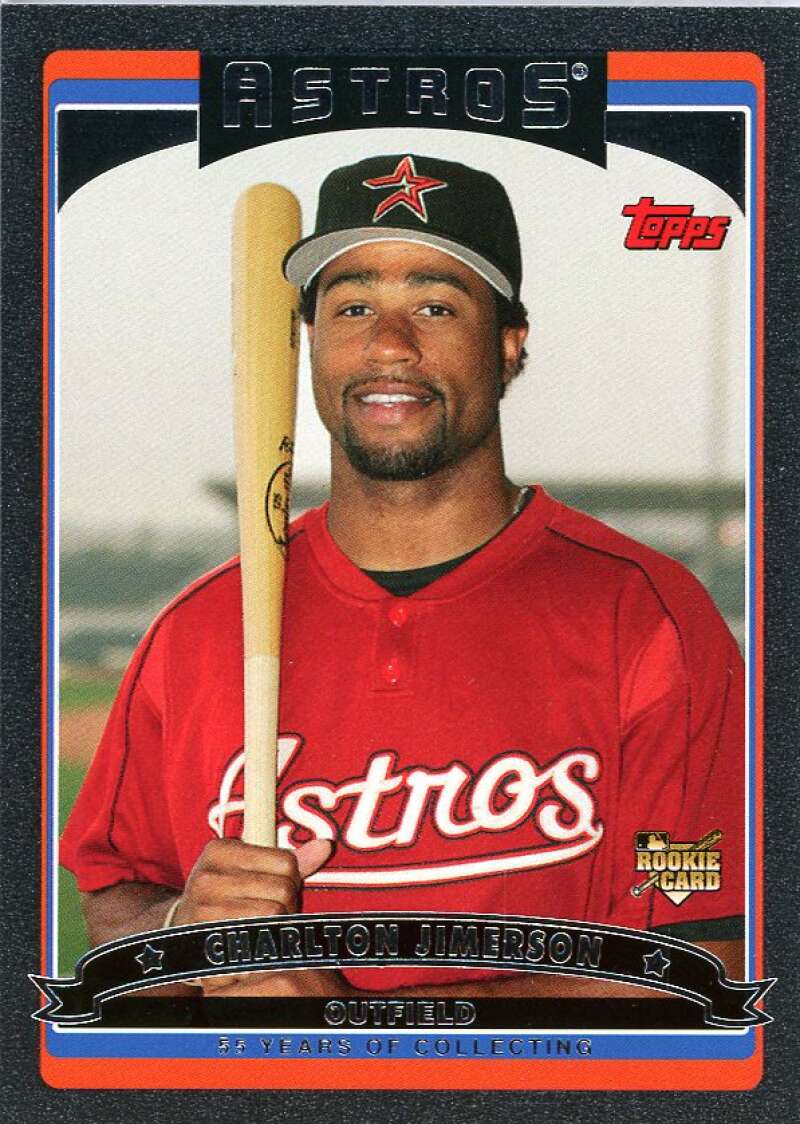 Charlton Jimerson Card 2006 Topps Black #301 Image 1