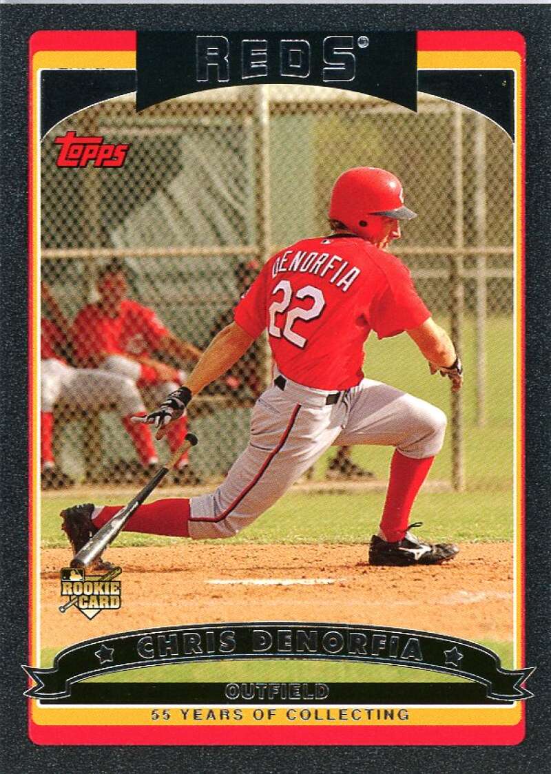 Chris Denorfia Card 2006 Topps Black #302 Image 1