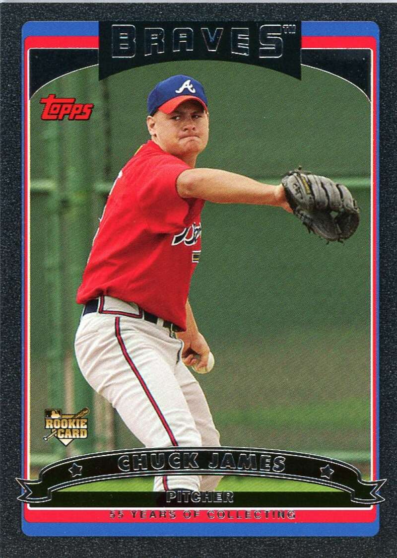 Chuck James Card 2006 Topps Black #305 Image 1