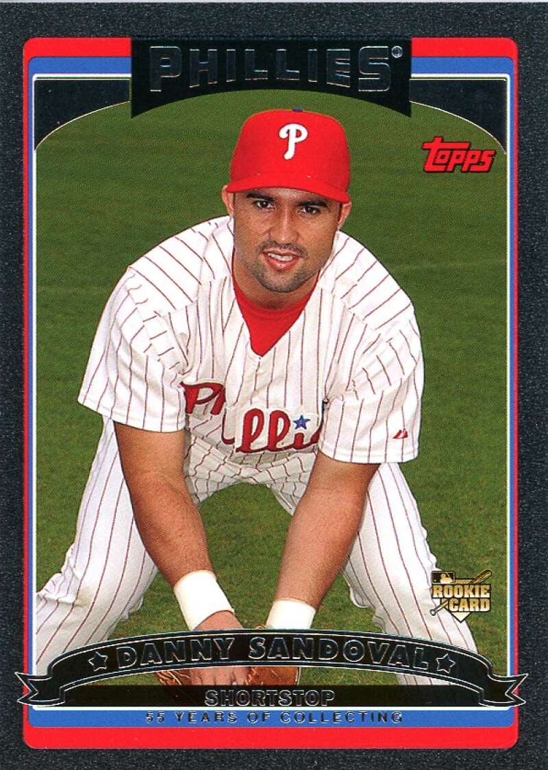 Danny Sandoval Card 2006 Topps Black #306 Image 1