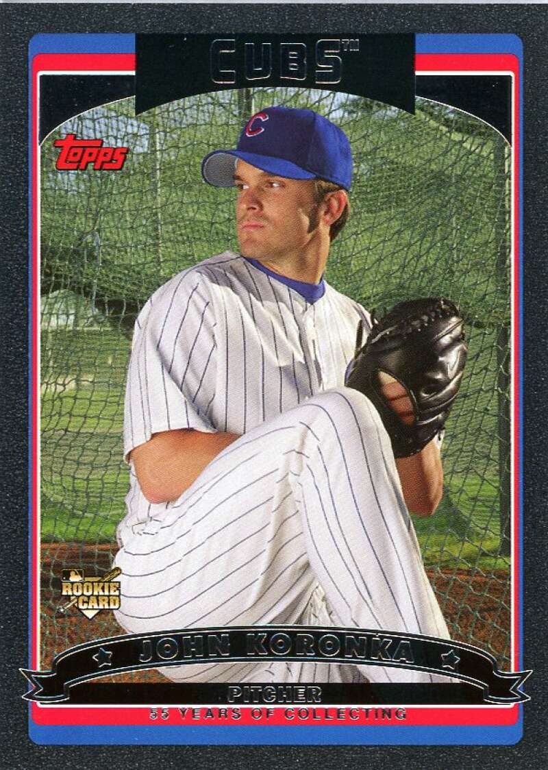 John Koronka Card 2006 Topps Black #312 Image 1