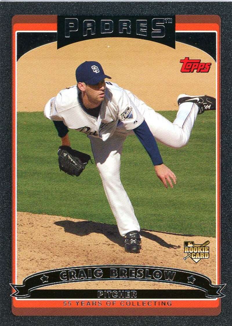 Craig Breslow Card 2006 Topps Black #316 Image 1