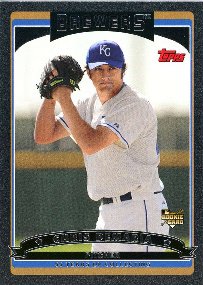 Chris DeMaria Card 2006 Topps Black #317 Image 1