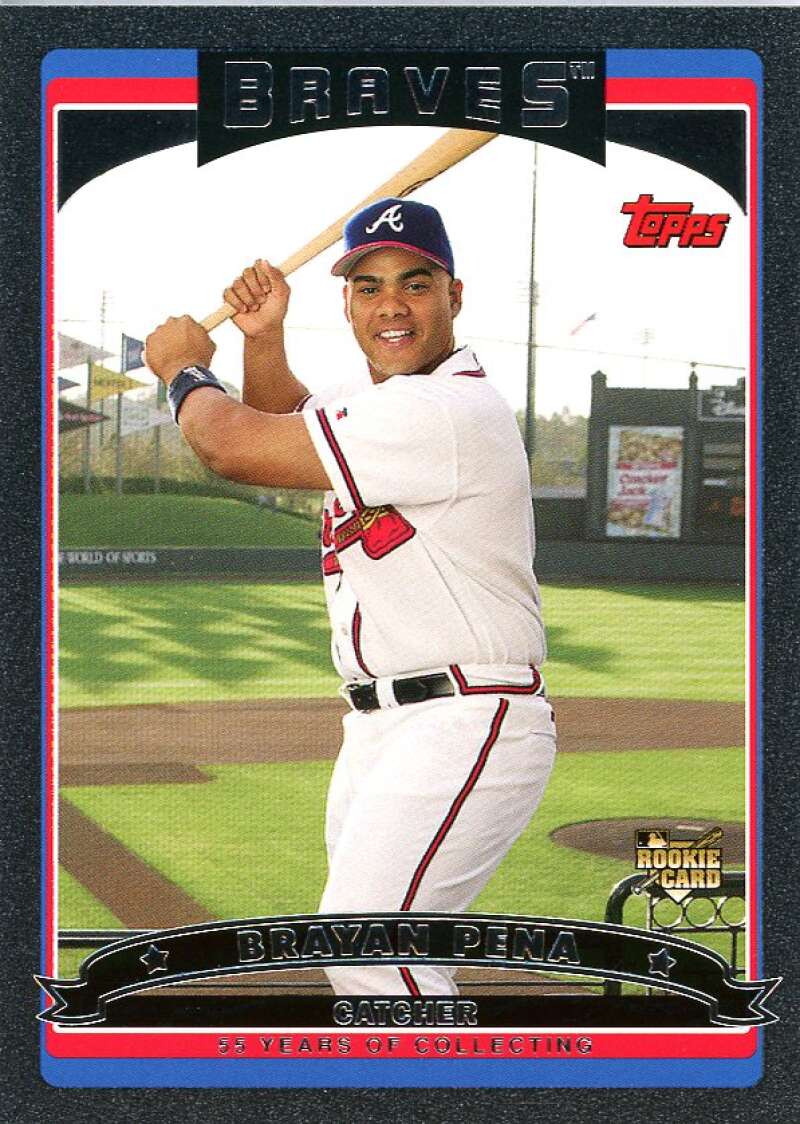 Brayan Pena Card 2006 Topps Black #318 Image 1